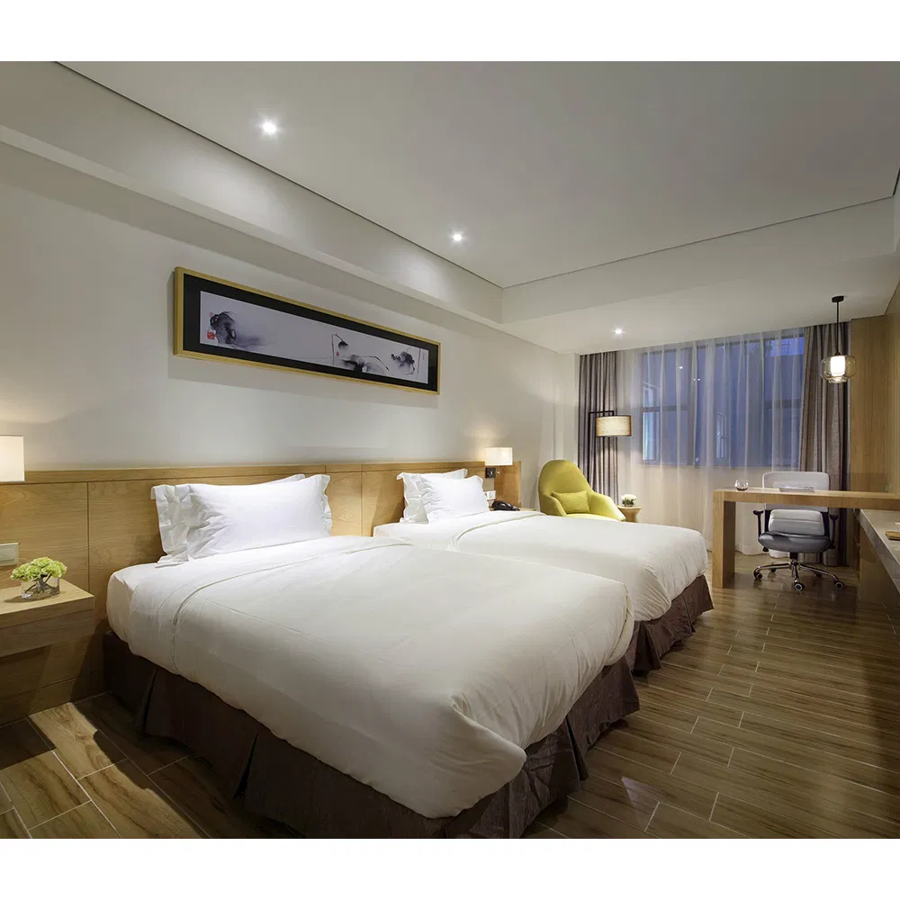 Conjunto de dormitorio de lujo exquisito para resorts de alto nivel