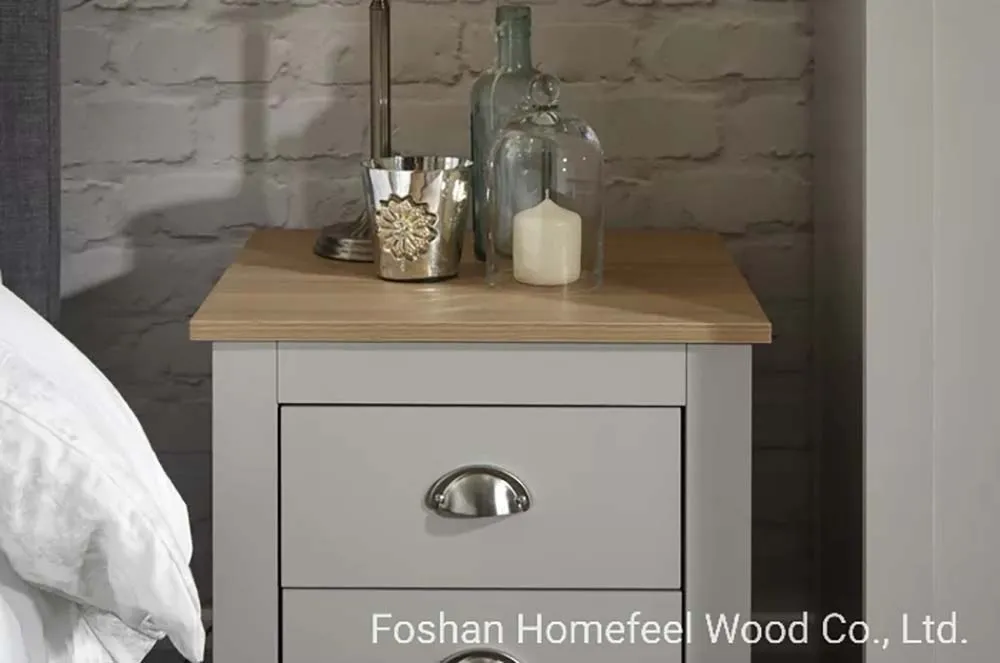 Venta Directa de Fábrica Armario de Madera Moderno para Dormitorio Muebles para el Hogar (HF-WF037)