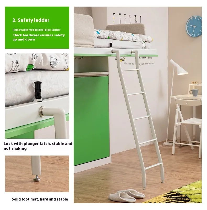 Cama Murphy plegable de tamaño pequeño personalizable para estudiantes, cama de pared con camas invisibles superiores e inferiores, mueble para el hogar