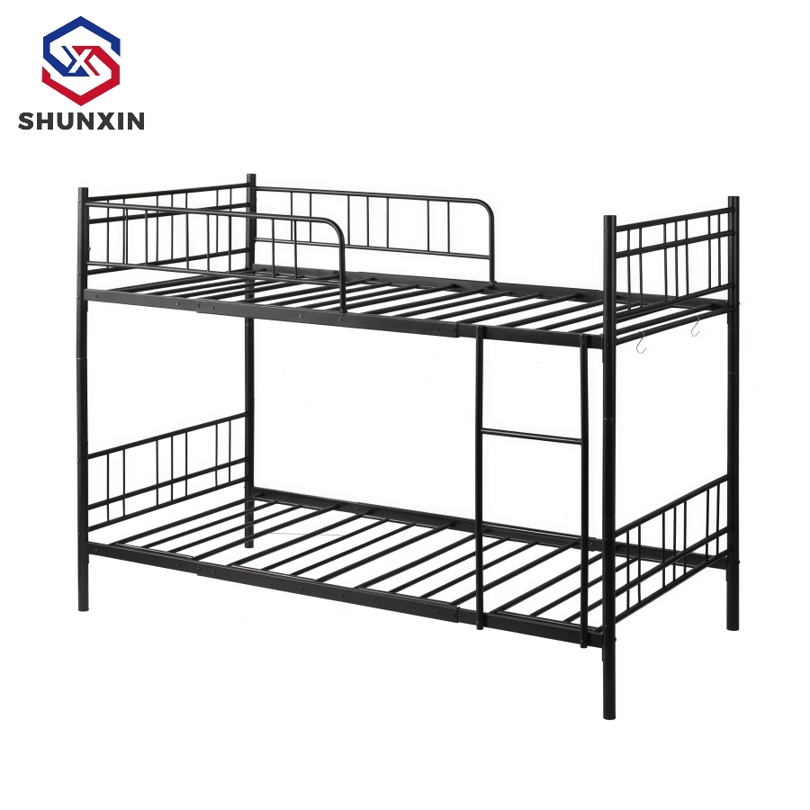 Cama loft de acero de tamaño adulto que satisface todas las necesidades familiares