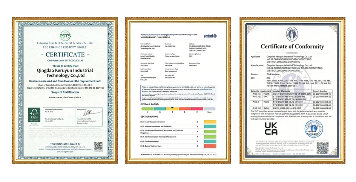 Certificaciones del sistema de calidad