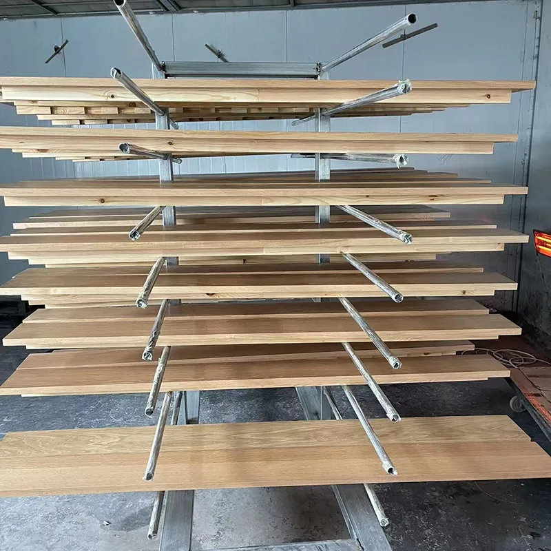 Cama individual/doble rey/reina de madera de roble macizo para adultos en el dormitorio