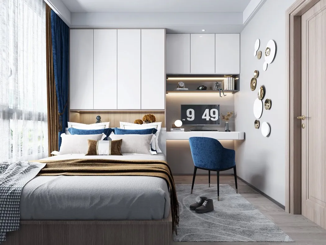 Cabecera de cama de lujo de madera moderna tamaño rey, reina, doble y individual para muebles del hogar, muebles de dormitorio