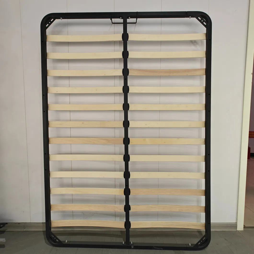 Estructura de cama de metal con almacenamiento - 4