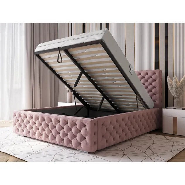 Soporte y tablillas de madera