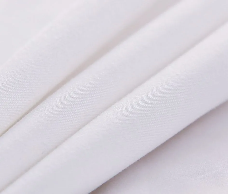 Juego de sábanas de lujo de alta calidad al por mayor, funda de edredón 100% de algodón, ropa de cama para dormitorio de hotel