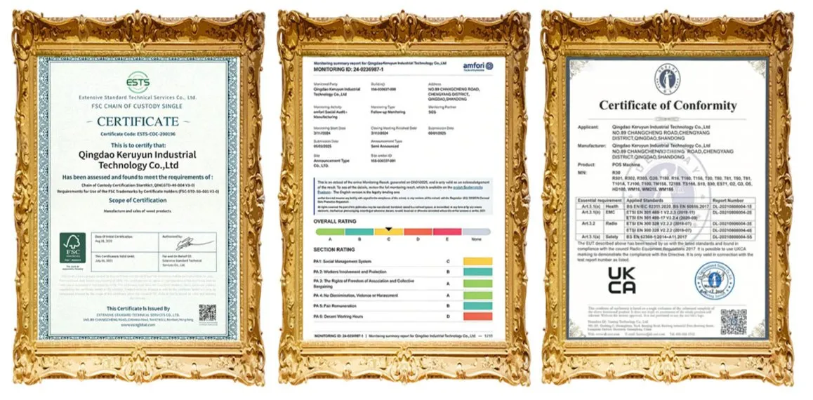 Certificados de Calidad Internacionales