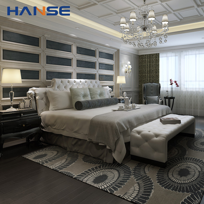 Proyecto 4-5 Muebles de Hotel de Diseño Moderno de Lujo Muebles Personalizados para Hotel 5 Muebles de Dormitorio de Cama