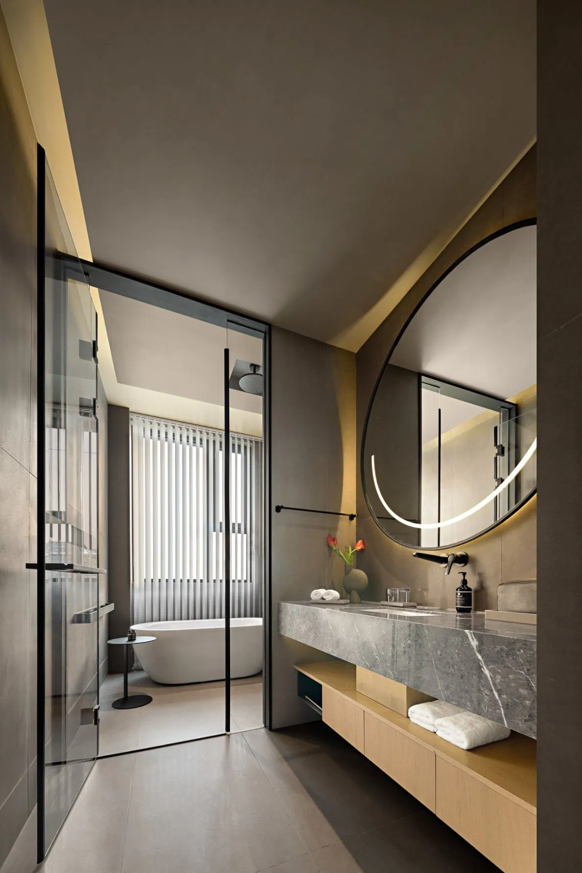 Hotel de lujo de diseño moderno con muebles de 4-5 estrellas Villa Conjunto de habitación