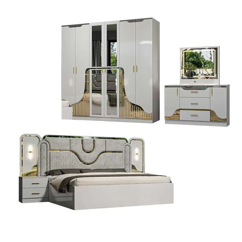 Set de muebles de madera MDF para hotel