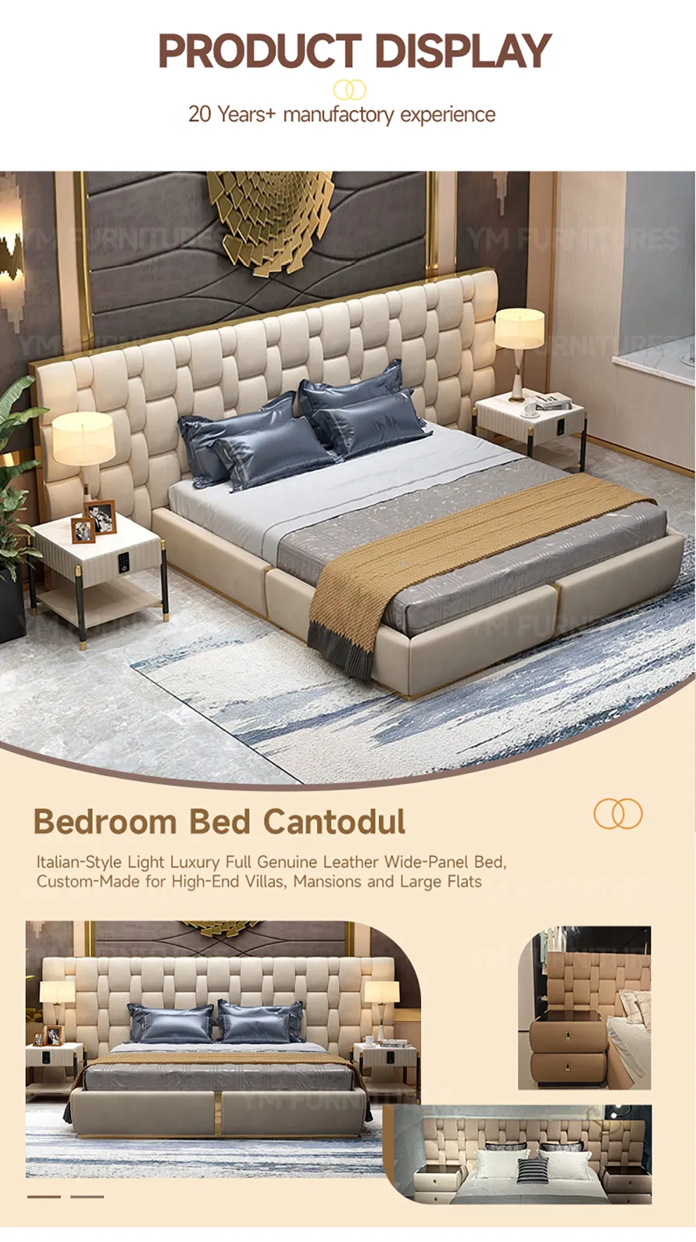 Vista del dormitorio completo