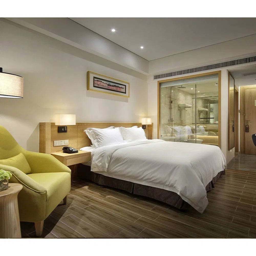 Conjunto de dormitorio de lujo exquisito para resorts de alto nivel