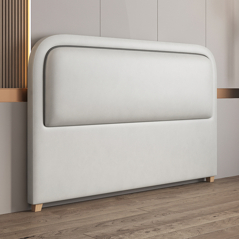 Conjunto de muebles para el hogar chino, dormitorio moderno, cama de cuero tamaño rey y reina