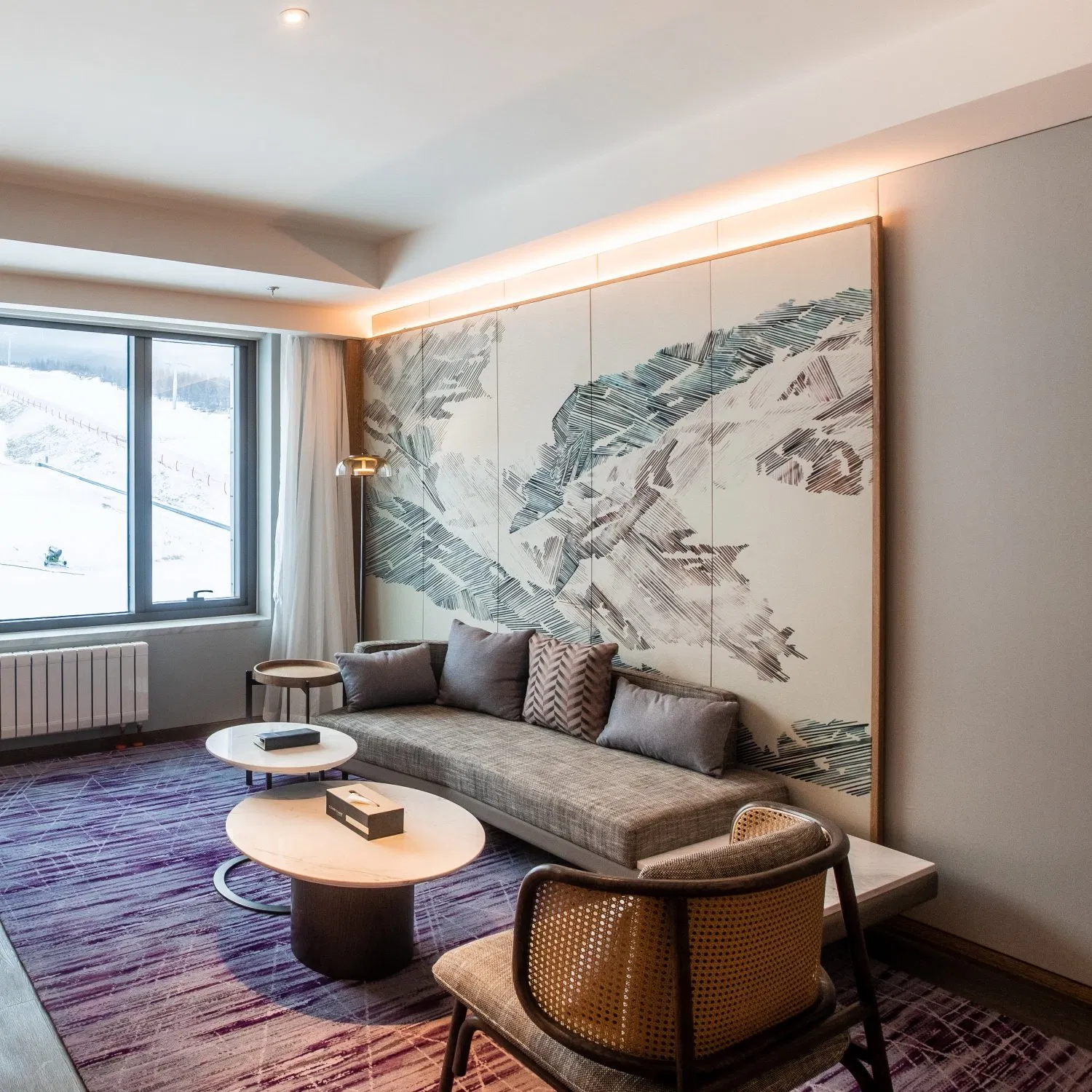 Proveedor de Muebles de Hotel Lujo 5 Estrella Madera Hotel Dormitorio para Proyecto Alta Gama Dormitorio Personalizado Conjunto de Muebles de Hotel Apartamento Frente al Mar