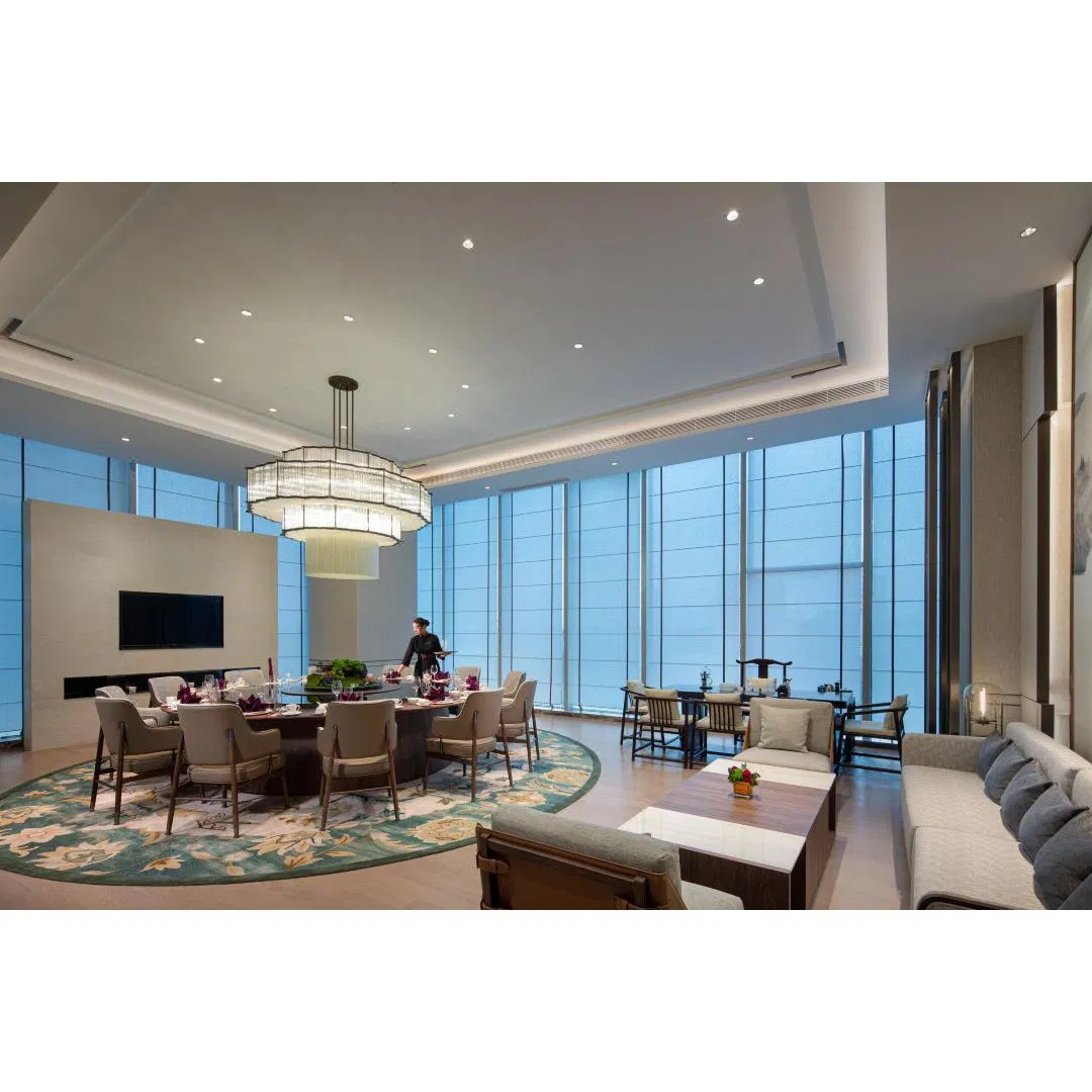 Muebles de dormitorio estilo elegante de hotel Pullman para hogares contemporáneos