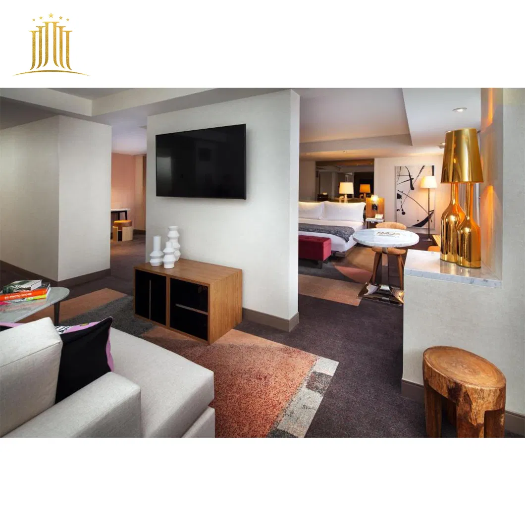 Mobiliario moderno de lujo para dormitorio de hotel
