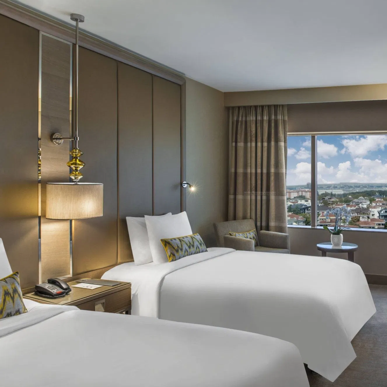 Mobiliario de hotel de hospitalidad comercial Suite de dormitorio Holiday Inn