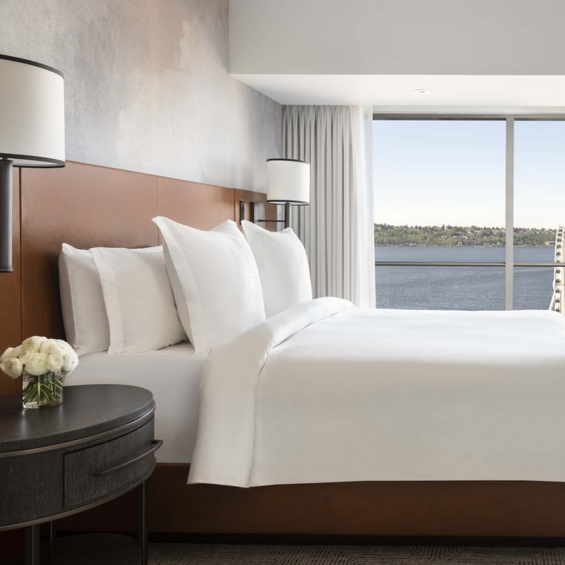 Conjuntos de muebles de dormitorio de hotel elegantes y lujosos, diseñados para cumplir con los más altos estándares en aplicaciones de hospitalidad de lujo