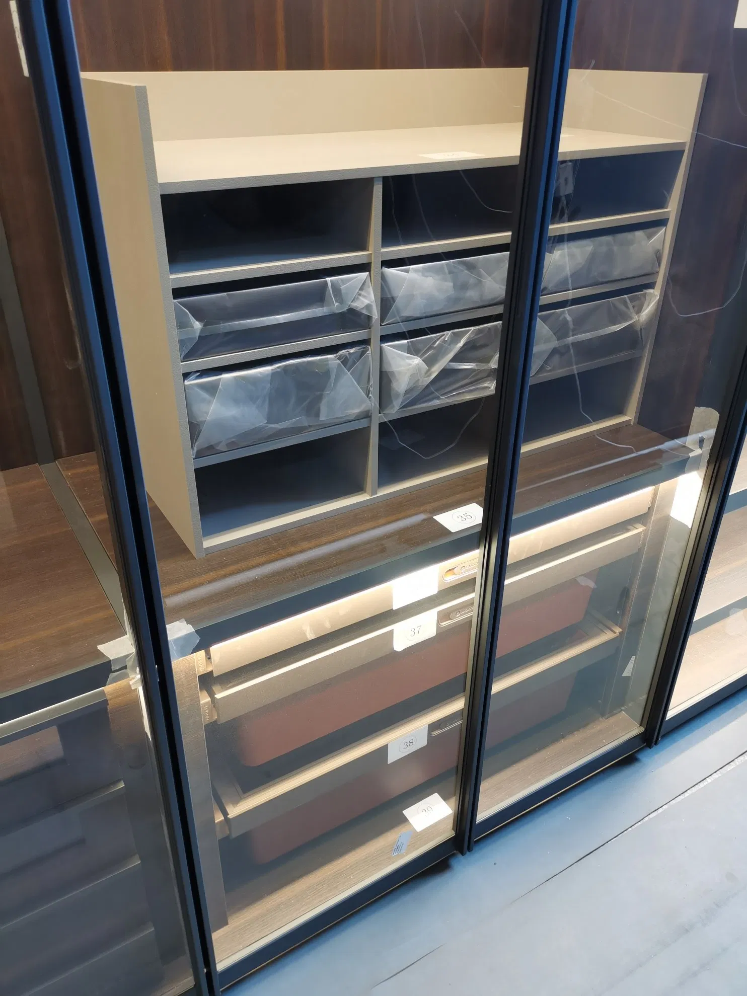 Estilo moderno, hogar moderno, muebles personalizados, armarios de dormitorio de MDF a medida