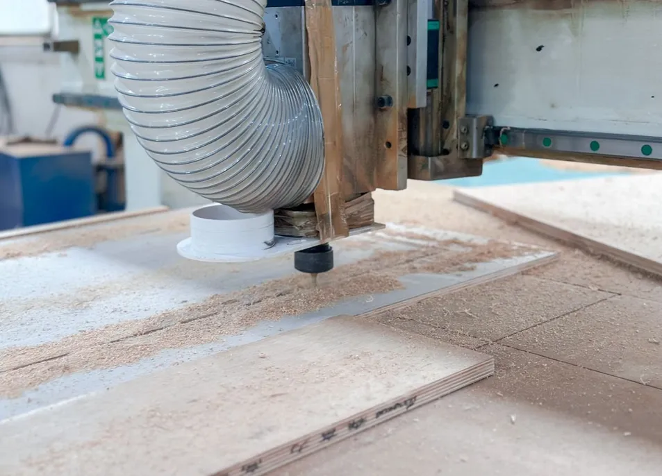 Cama de madera robusta de alta calidad con listones sólidos para dormitorio de casa grande