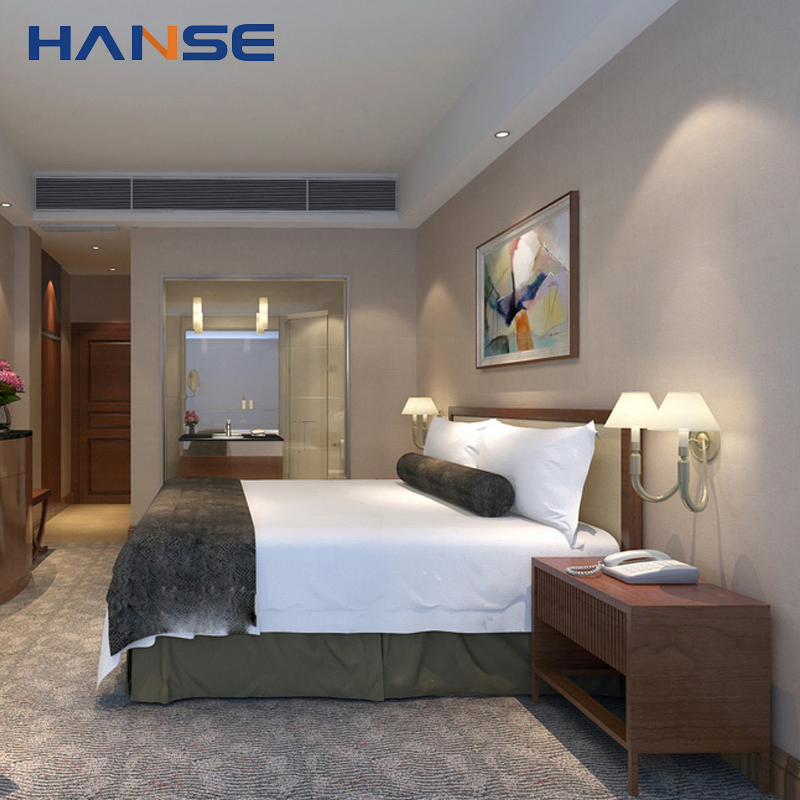 Proyecto 4-5 Muebles de Hotel de Diseño Moderno de Lujo Muebles Personalizados para Hotel 5 Muebles de Dormitorio de Cama