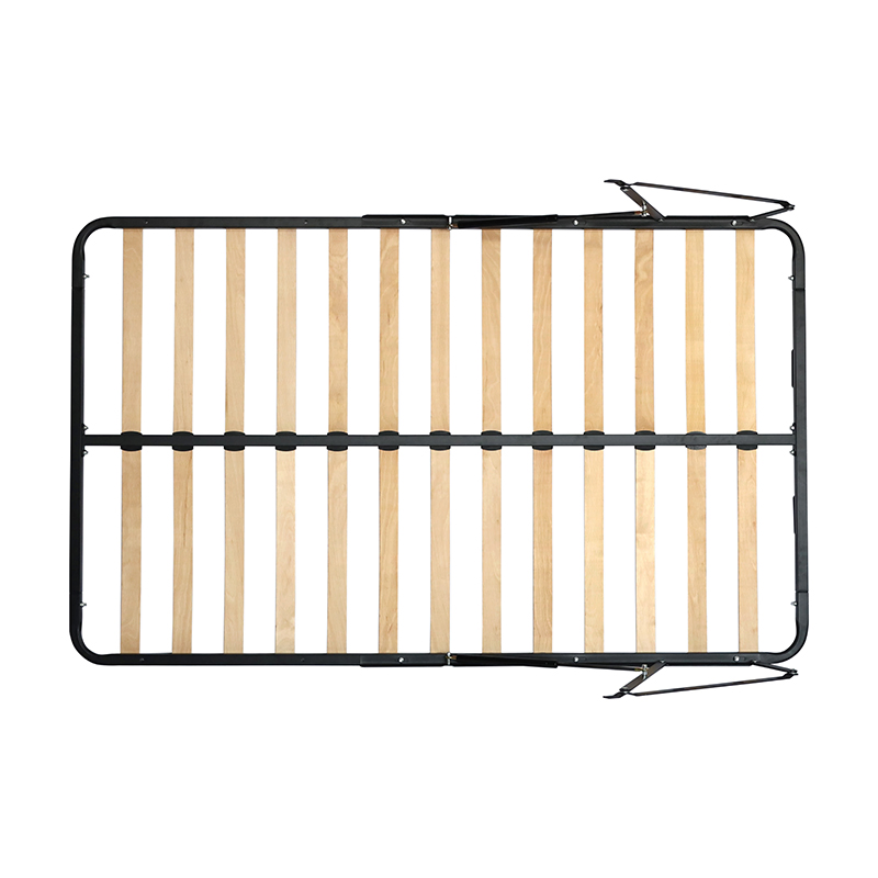 Cama otomana de confort moderno europeo tapizada para hotel y hogar, cama de almacenamiento doble con estructura de metal y listones de contrachapado para cama inteligente, sofá cama, marco de muebles