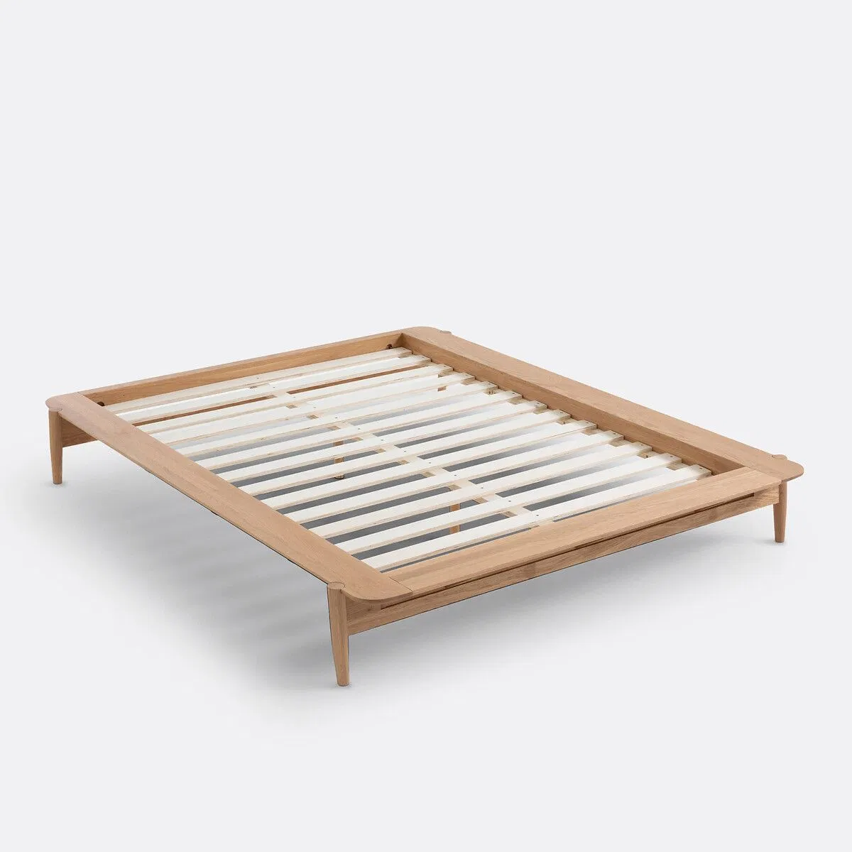 Muebles de dormitorio moderno Cama marco de cama doble tamaño king cama de madera para hotel