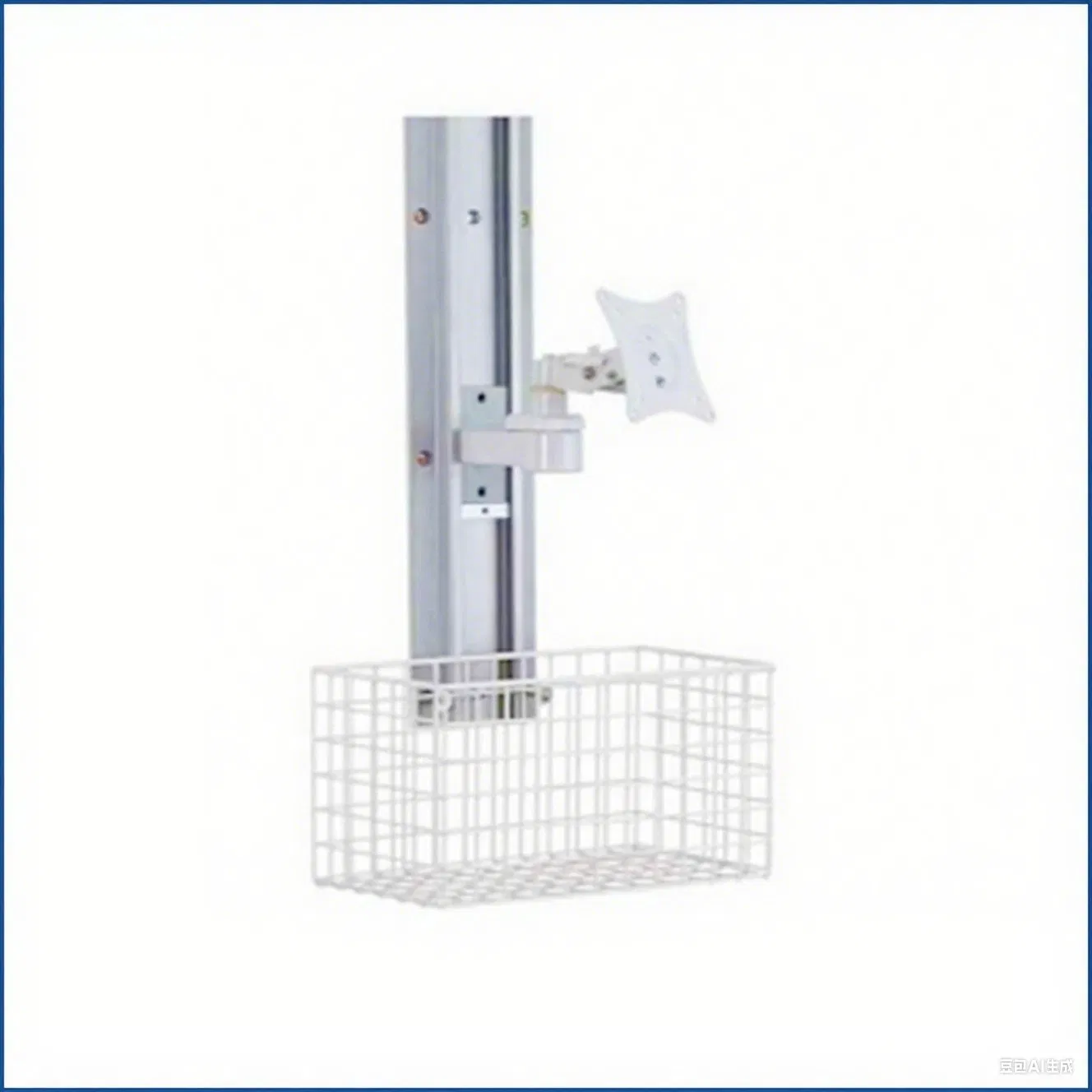 Hospital Ward Adjustable Wall Bracket for Patient Monitor