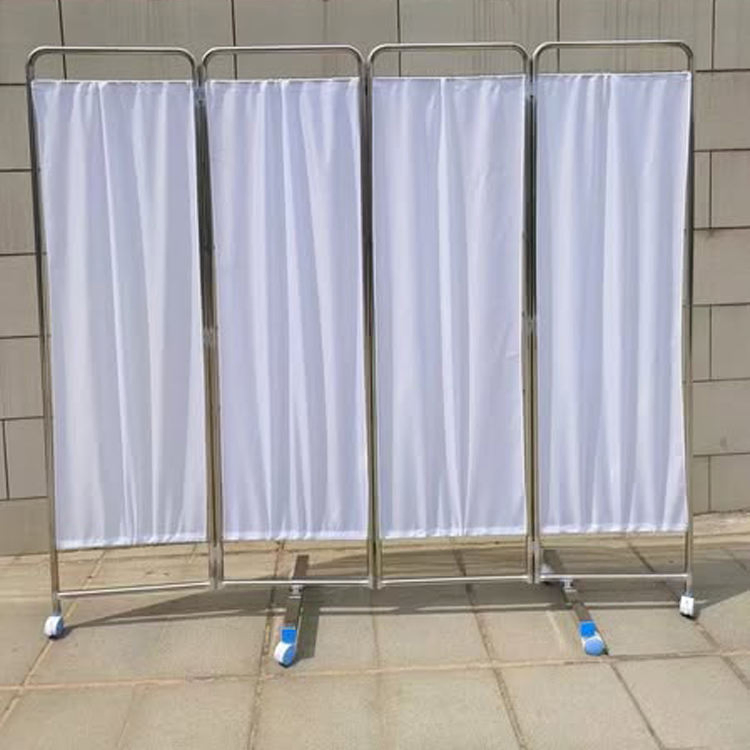 Hospital Furniture Medical Ward Privacy Curtain Screens Folding Ward Screen