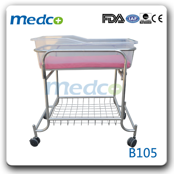 Adjustable Infant Medical Baby Cot Hospital Crib with Ce&ISO Proved