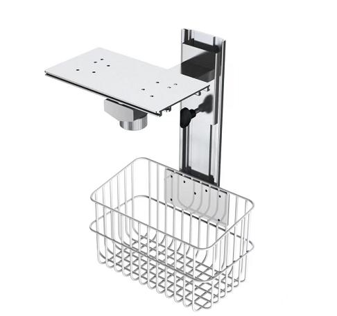 IN-WT Hospital Furniture Cheap Price Wall Mount Bracket For Monitor Patient Monitor Wall Mounted Stand