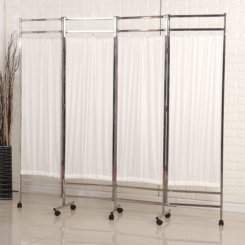 Foldable Hospital Furniture Medical Screen Shelter Mobile Privacy Screen Divider