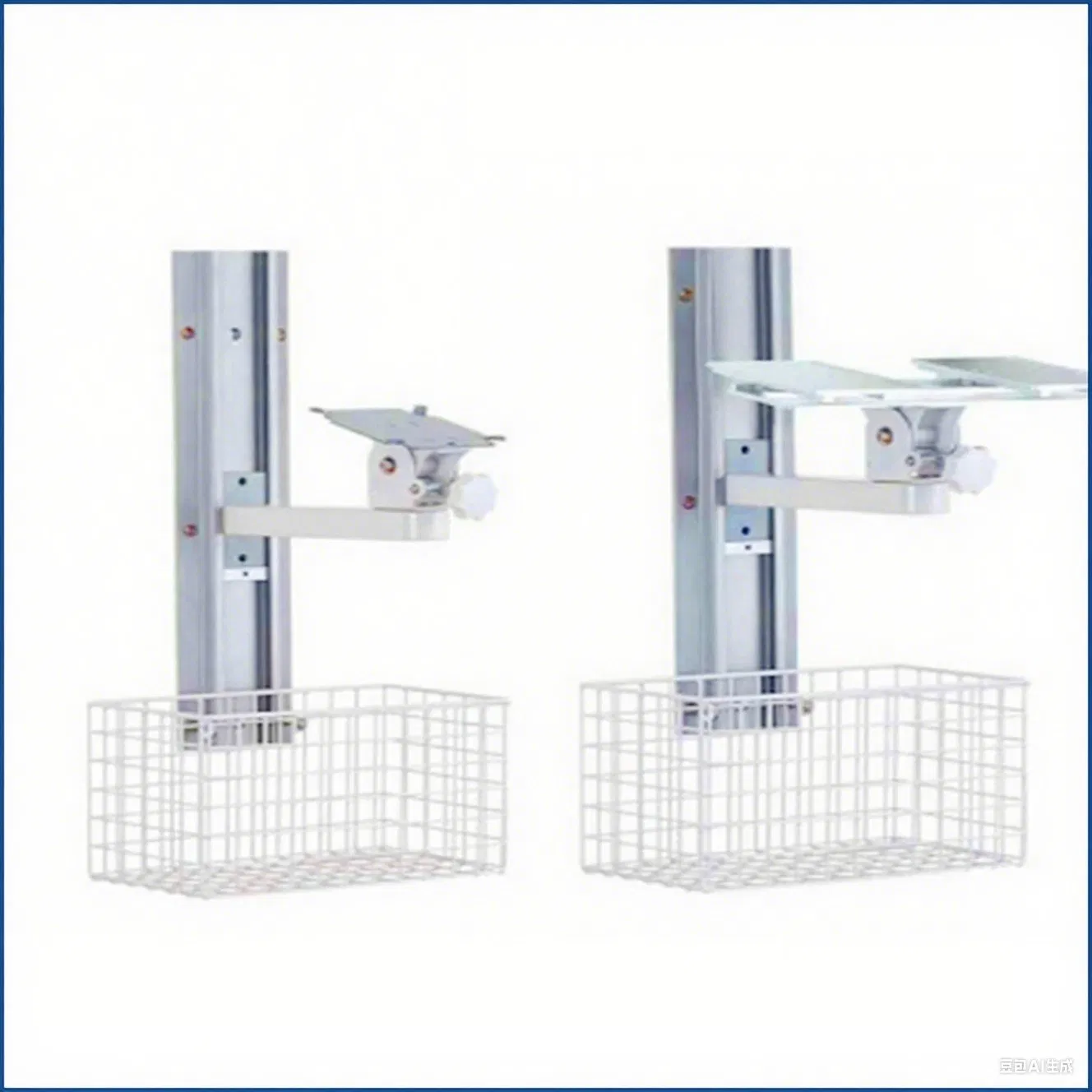 Hospital Ward Adjustable Wall Bracket for Patient Monitor