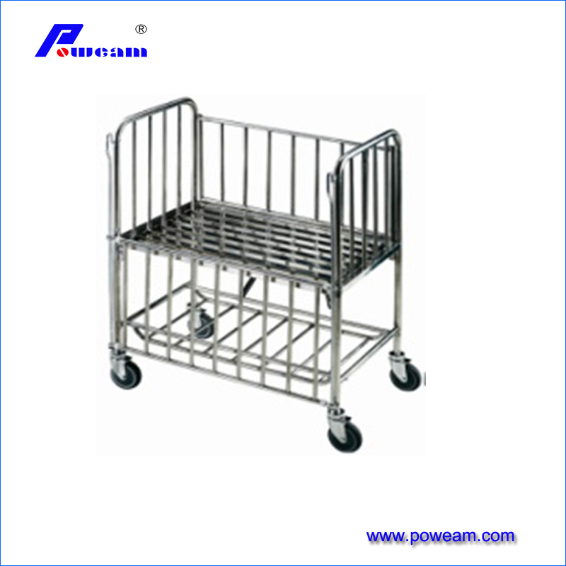 Adjustable Infant Medical Bed Baby Cot Hospital Crib