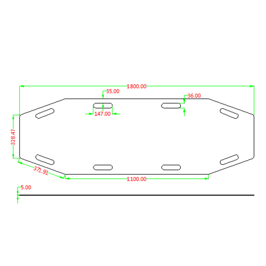 Emergcy Easy Move Slide Patient Transfer Board Patient Slide Plate Transfer Sliding Board Medical for Ward Nursing