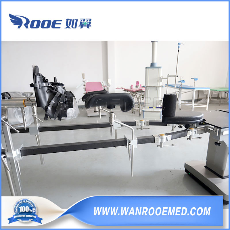 Aota202 Carbon Fiber Surgical Operation Table Extension Device Orthopedic Traction Frame for Various Positions