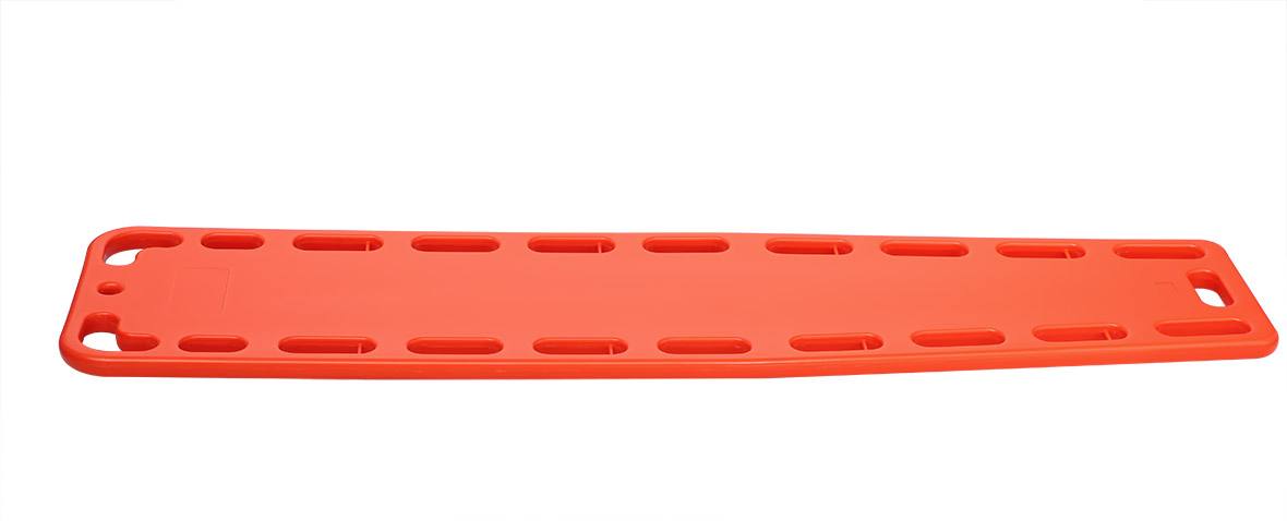 Medical Supplies Plastic Hospital Patient Transfer Foldable Spine Backboard Ambulance Spine Board