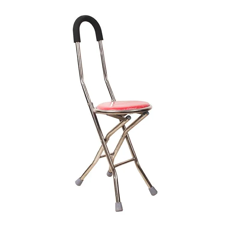 Walking Aid Foldable Adult Rollator Walker Commode Chair