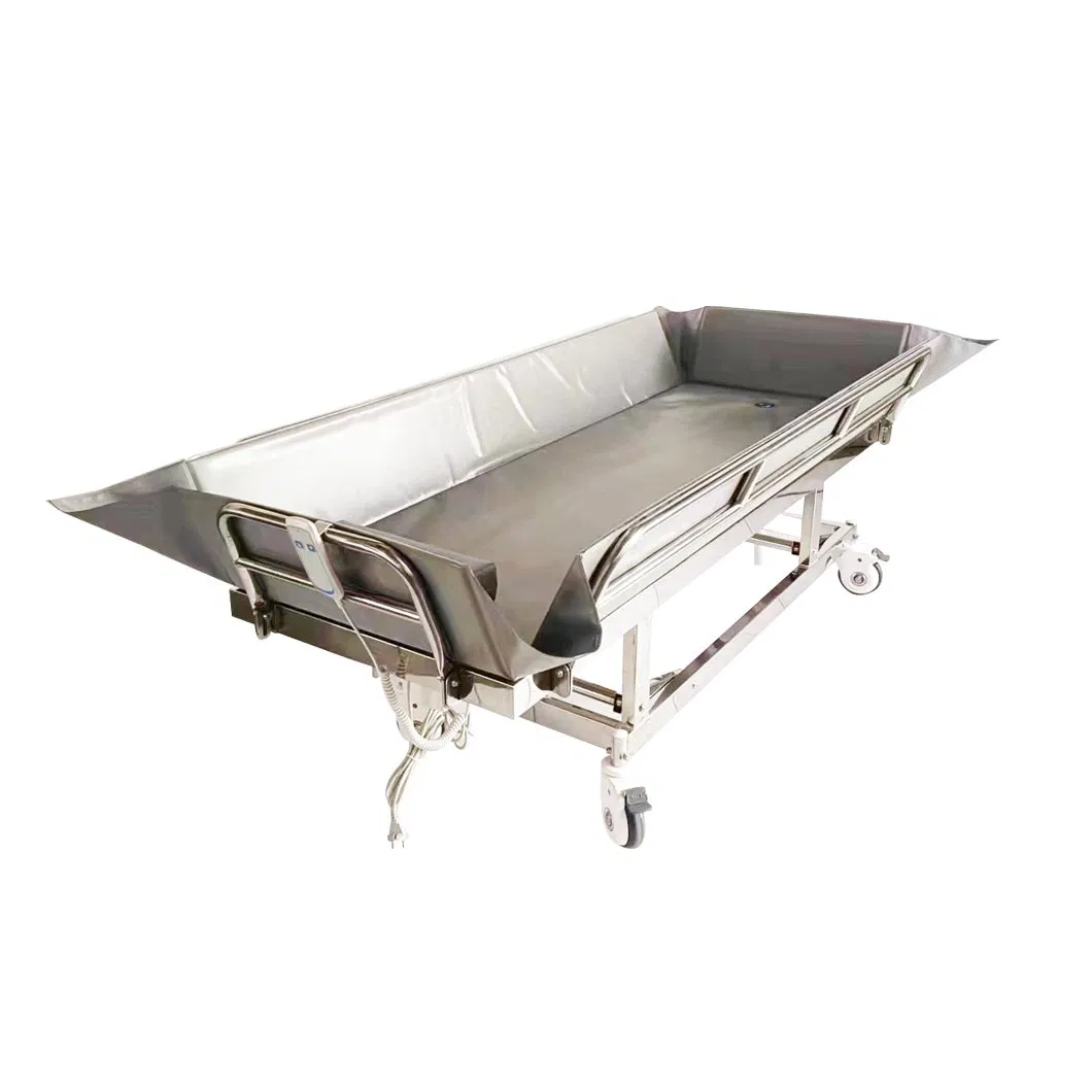 HDP-B204 Patient Hospital Wholesale Stainless Steel Medical Shower Trolley