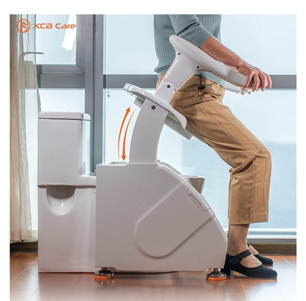 Stable Commode Chair with Anti-Slip Legs – Basic Assist for Elderly