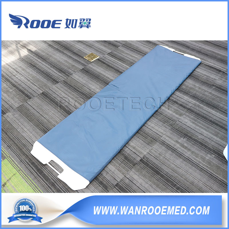 Ea-1f11 Foldable Ward Care Center Patient Transfer Slide Board with Fabric Cover