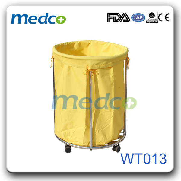 Medical Equipment Stainless Steel Dressing Laundry Trolley