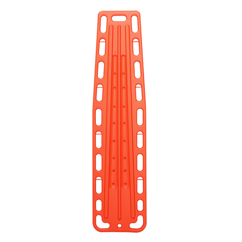Medical Ambulance Spine Board Equipment Durable Hospital Ambulance Spine Board for Safe Patient Transfers Plastic Stretcher CE Approved