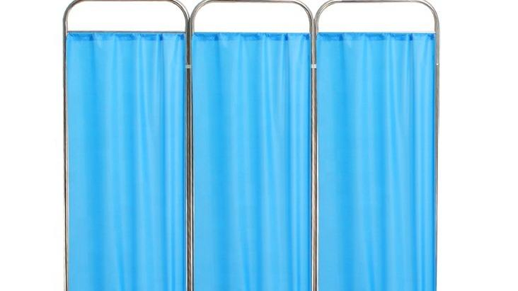 Greenlife HS-A03 Medical Stainless Steel 3 Fold Ward Screen Privacy Screen