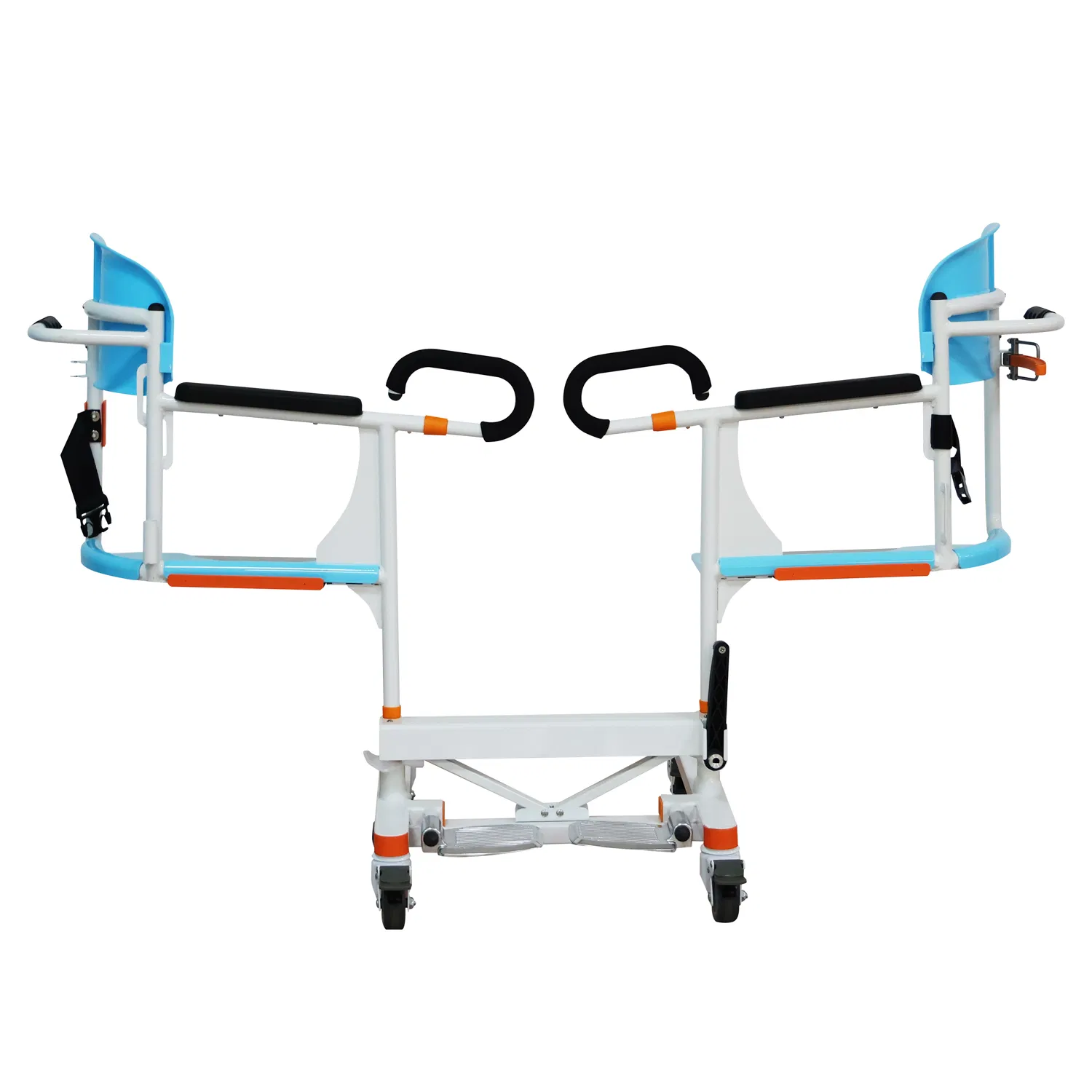 Mdma Approved Multi-Function Shower Chair Transfer Chair Commode Chair for Saudi Arabia