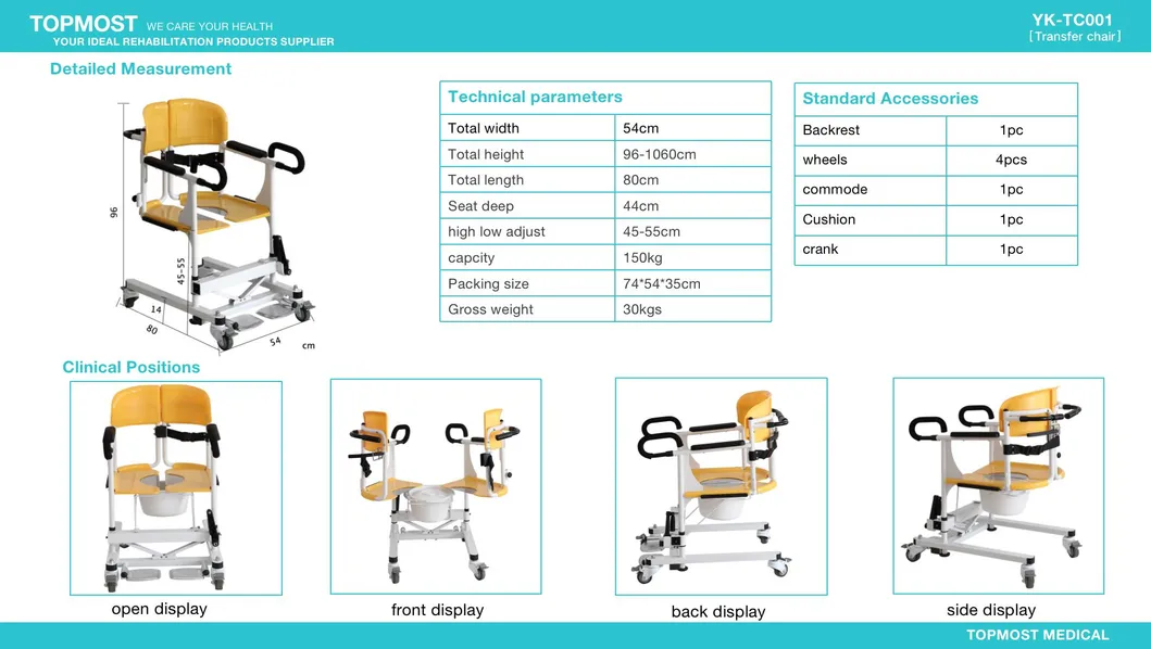 Transfer Chair Detail 2