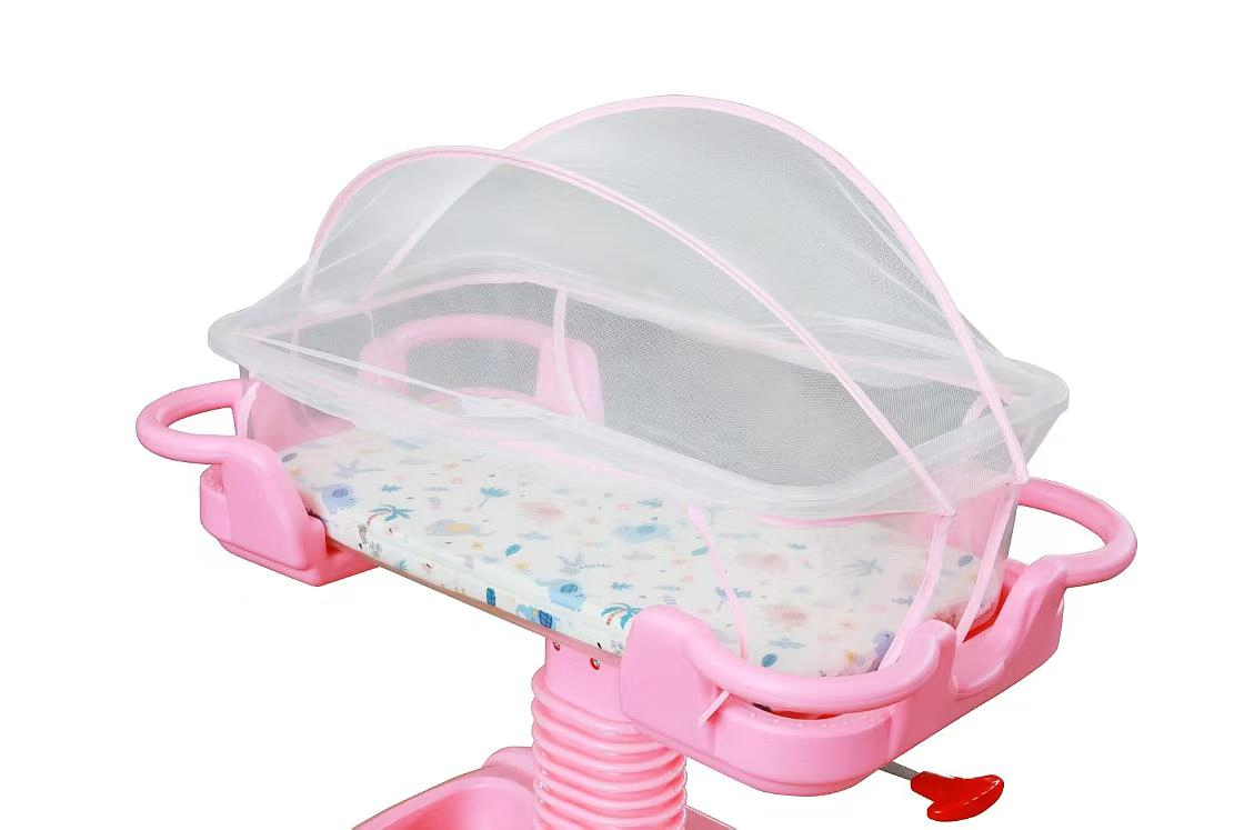 Multifunctional Medical Baby Carriage Infant Bed ABS Hospital Baby Crib with Wheels Medical Cot Bed
