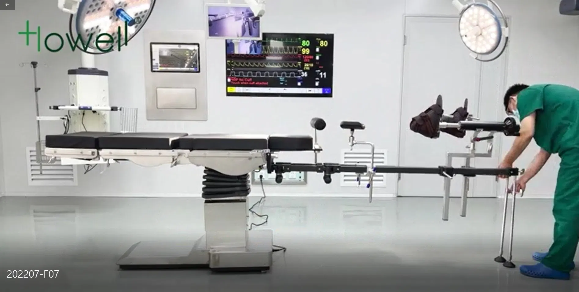 He-F07 Orthopedic Traction Carbon Fiber Docking-Type Traction Frame