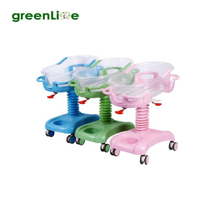 ABS Ib-7003 Medical Hospital Mobile Children Infant Baby Crib with Mattress
