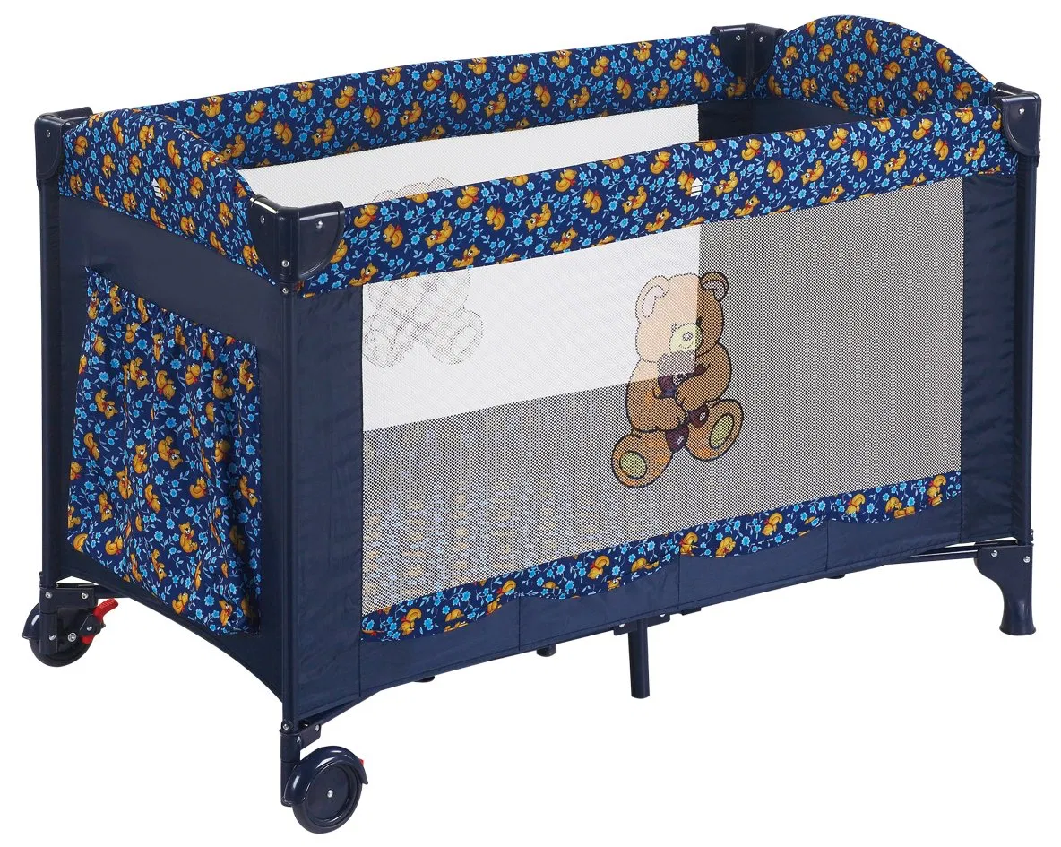 Lightweight Foldable Baby Travel Crib Playpen Portable Infant Travel Cot Crib for Toddler Newborn